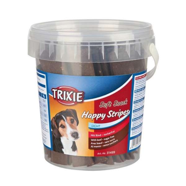 Trixie Trixie Soft Snack Happy Stripes 500g Eimer