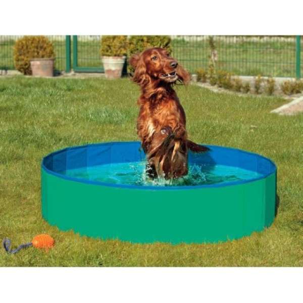 Karlie Karlie DOGGY POOL der Swimmingpool für Hunde - Grün-Blau - 120 cm