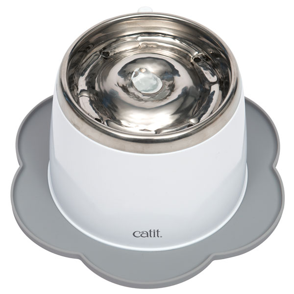 CATIT CATIT Silikonmatte Blume - 30 cm - Grau