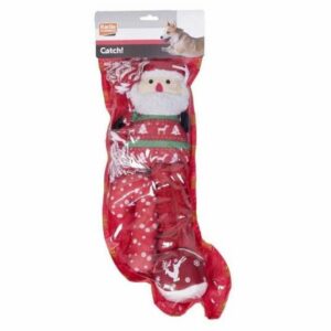 Karlie Karlie Flamingo Xmas-Geschenk Socke für Hunde - rot