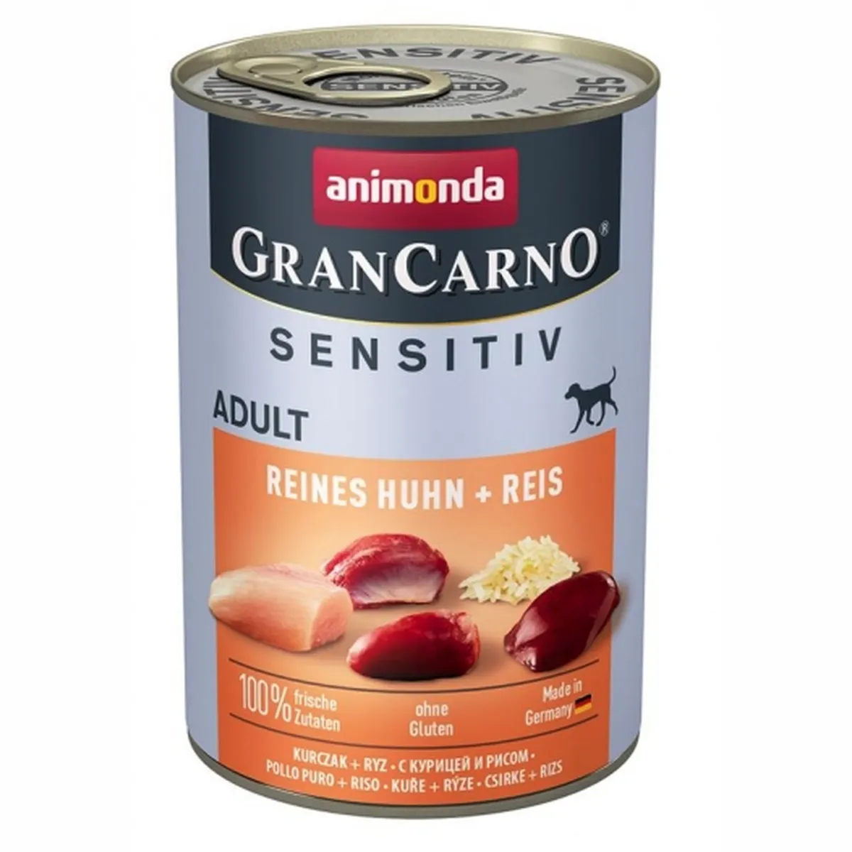 Animonda GranCarno Adult Sensitive Reines Huhn & Reis – 400 g