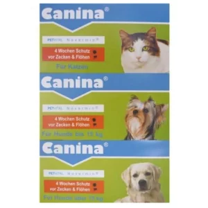 Canina Pharma PETVITAL Novermin für kleine Hunde 2ml