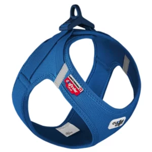 Curli Clasp Vest Geschirr Air-Mesh – blau – M