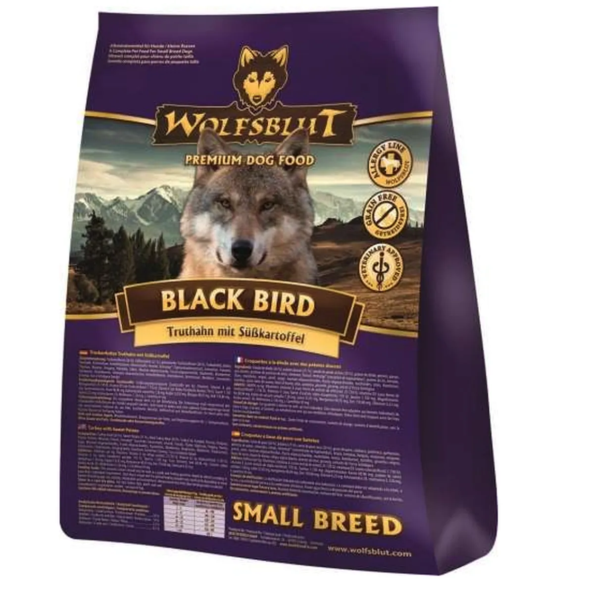 Wolfsblut Black Bird Small Breed – 2 Kg