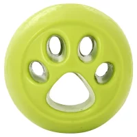 Planet Dog Orbee-Tuff Nooks Print Paw interaktives Spielzeug green 1